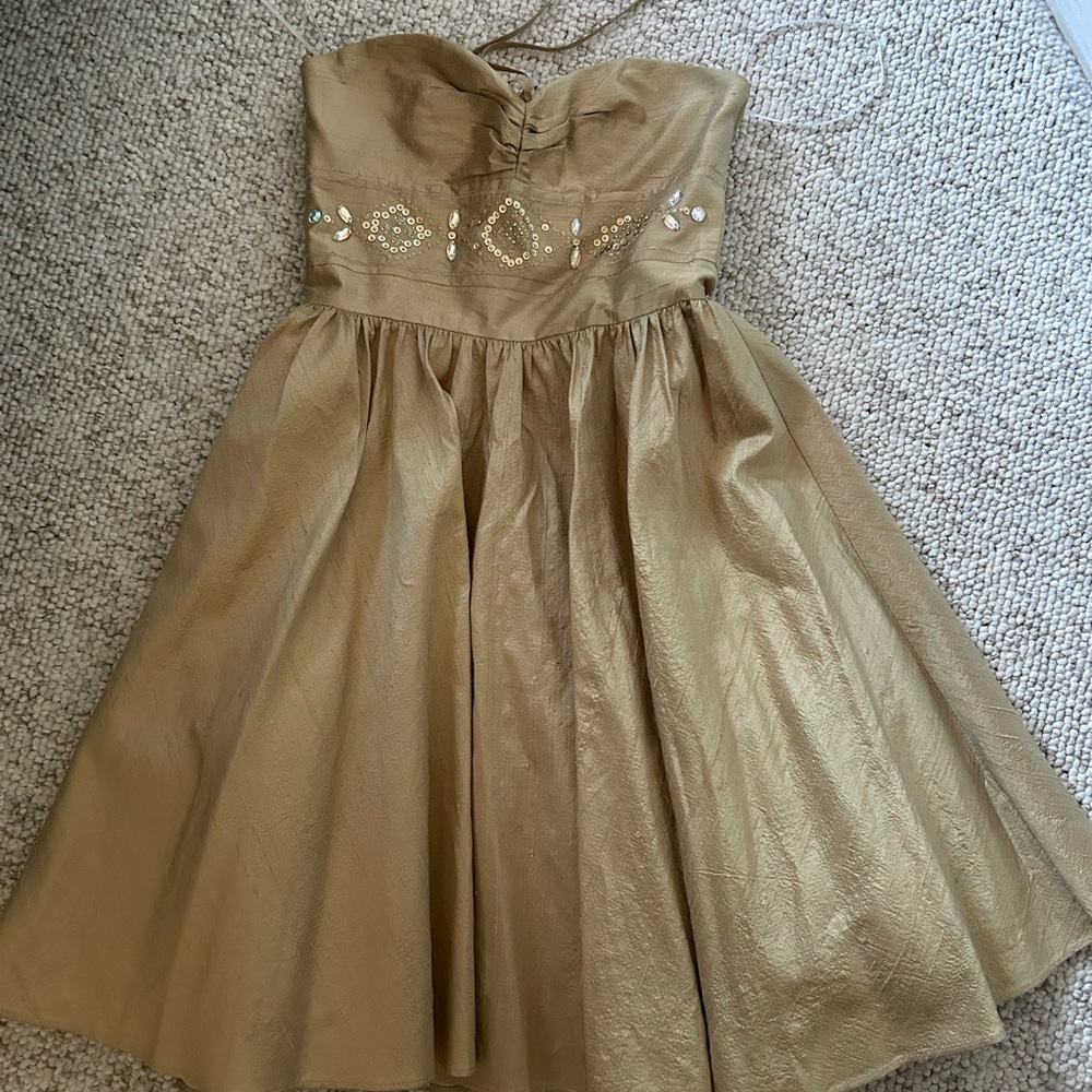 ABS Gold beaded dress